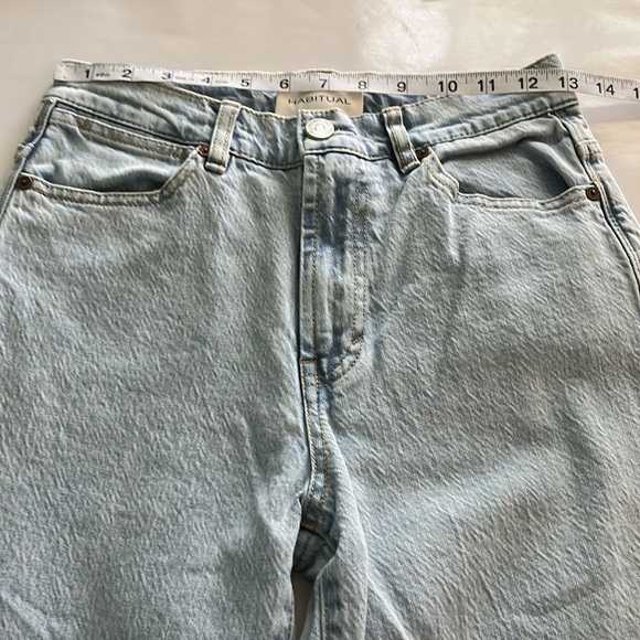 Habitual Jeans Wide Leg High Rise Size 0/25 - Picture 4 of 16